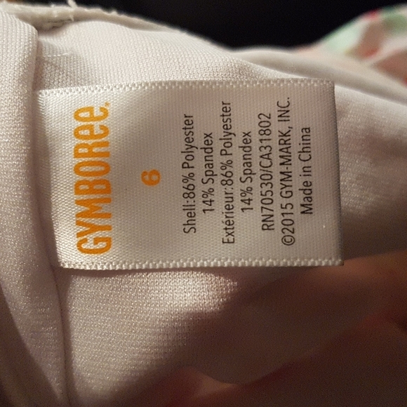 Gymboree size 6 girls bathing suit 1 piece - Picture 2 of 3